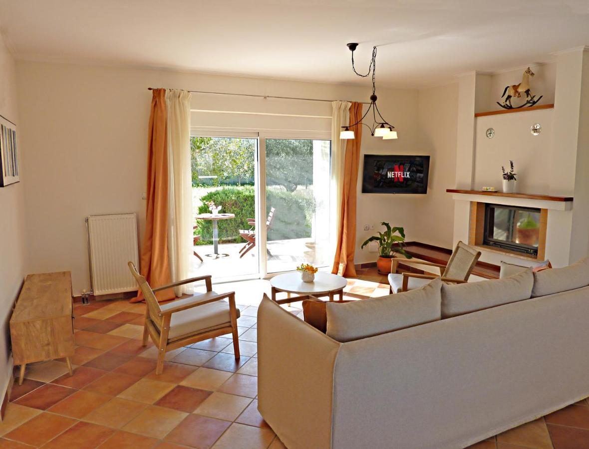 Panoramic Sea View Villa 4 Min To Beach Tigkaki  Exterior photo