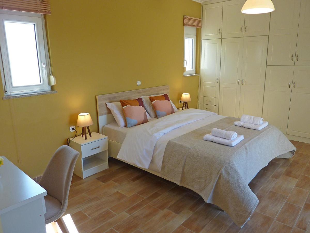 Panoramic Sea View Villa 4 Min To Beach Tigkaki  Exterior photo