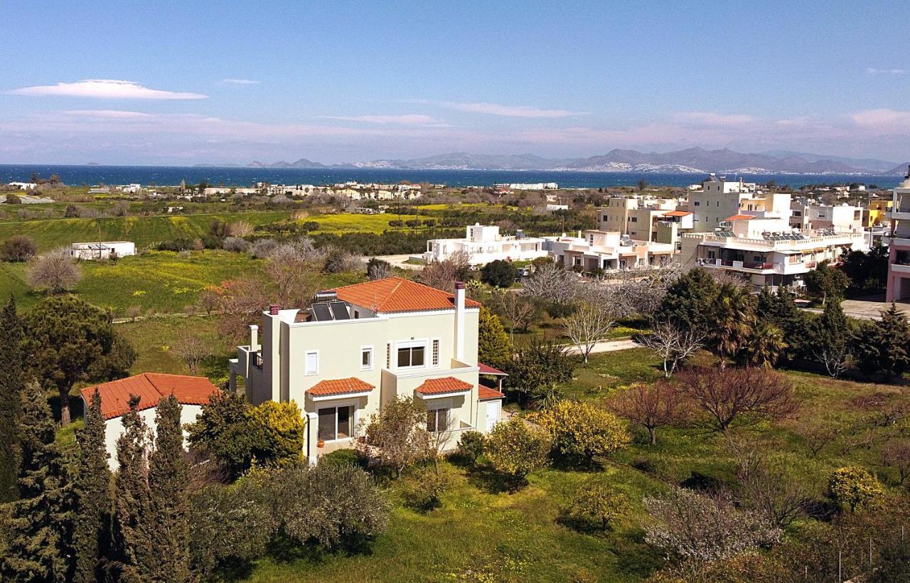 Panoramic Sea View Villa 4 Min To Beach Tigkaki  Exterior photo