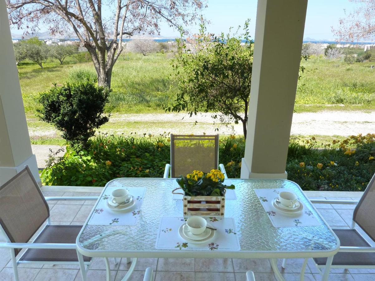 Panoramic Sea View Villa 4 Min To Beach Tigkaki  Exterior photo
