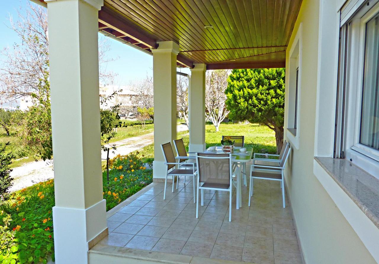 Panoramic Sea View Villa 4 Min To Beach Tigkaki  Exterior photo